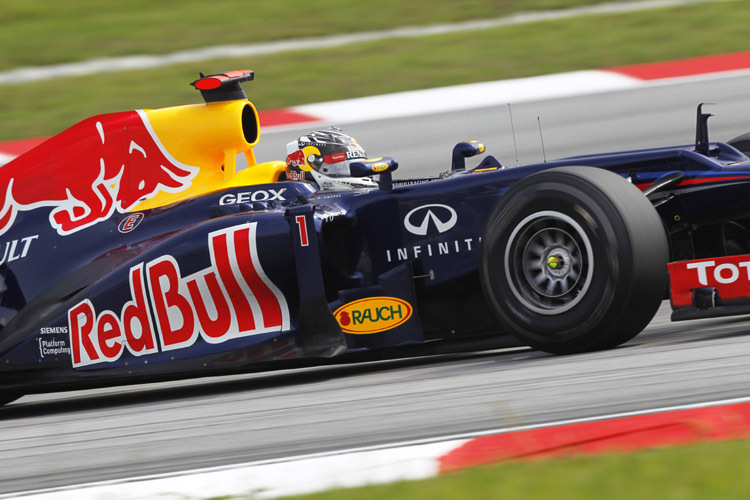 Vettel gewann 2012 erst einen Grand Prix