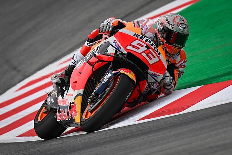 Schräglagen-König Marc Márquez: Wann gelingt der zweite Saisonsieg?