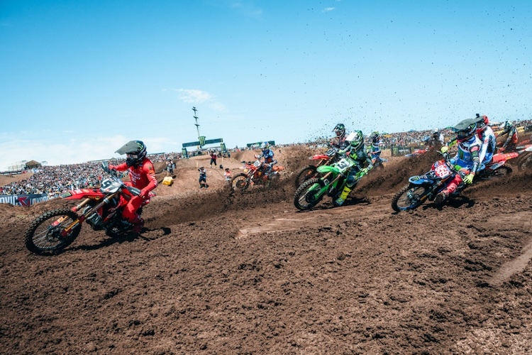 Im ersten Lauf in Cordoba holte sich Jeremy Seewer den Holeshot