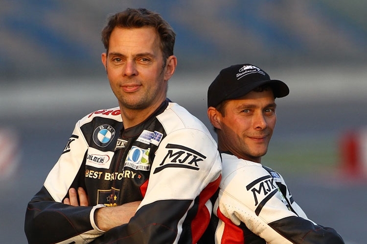 Jörg Steinhausen (links) mit Axel Kölsch