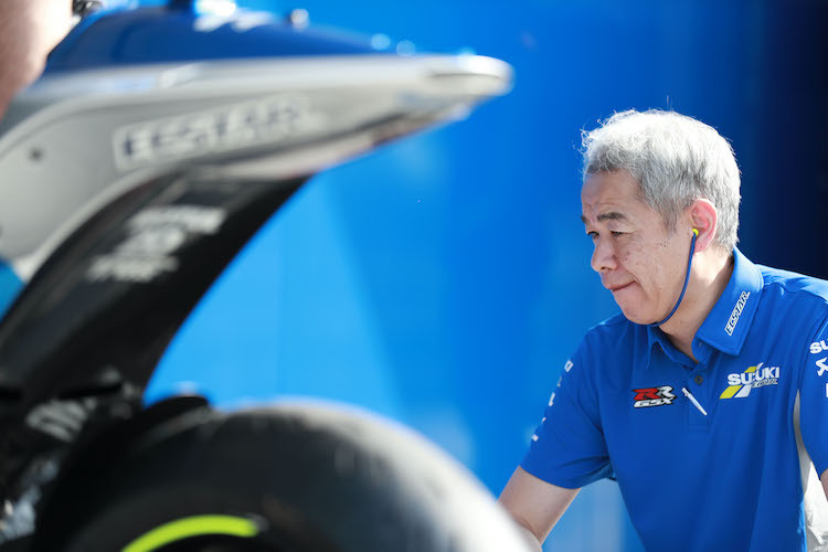 Shinichi Sahara, MotoGP-Projektleiter und Teamdirektor von Suzuki, hat nun mehr zu tun