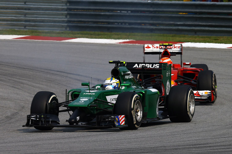 Beachtlich: Marcus Ericsson hielt Ferrari-Star Kimi Räikkönen erstaunlich lange in Schach