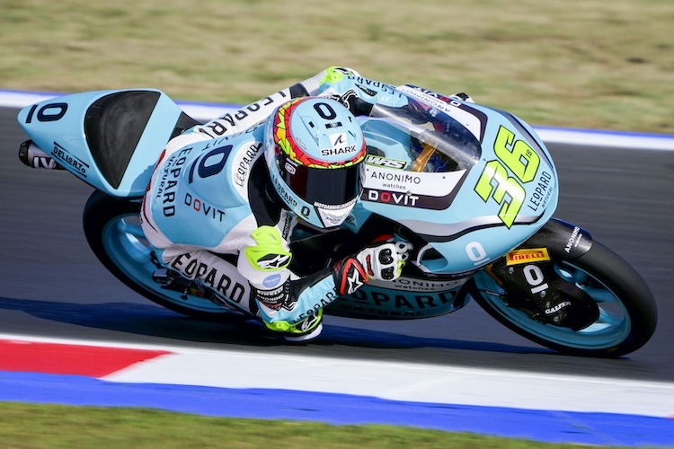 Angel Piqueras sicherte sich in Misano seinen ersten Moto3-Sieg