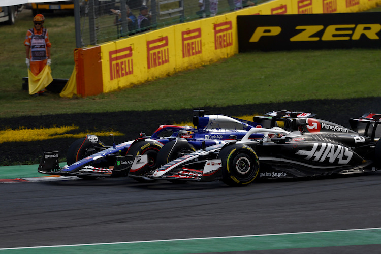 Daniel Ricciardo gegen Nico Hülkenberg in Monza