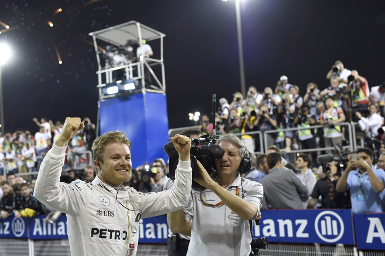 Nico Rosbergs Triumph verfolgten in Deutschland 4,44 Millionen TV-Zuschauer mit
