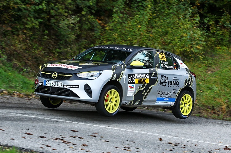 Der Opel Corsa e-Rally Cup