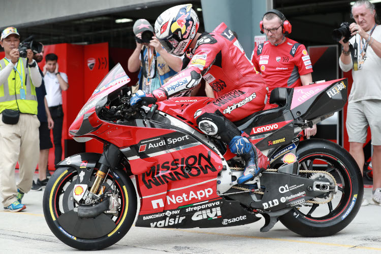 Andrea Dovizioso: Auch Ducati kann nicht mehr an der Aerodynamik tüfteln