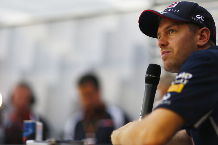 Formel-1-Champion Sebastian Vettel: «Wir dürfen ja weiterhin die Sachen gesagt bekommen, die das Motormanagement angehen. Ich glaube, ein solches Verbot hätte uns am meisten getroffen»