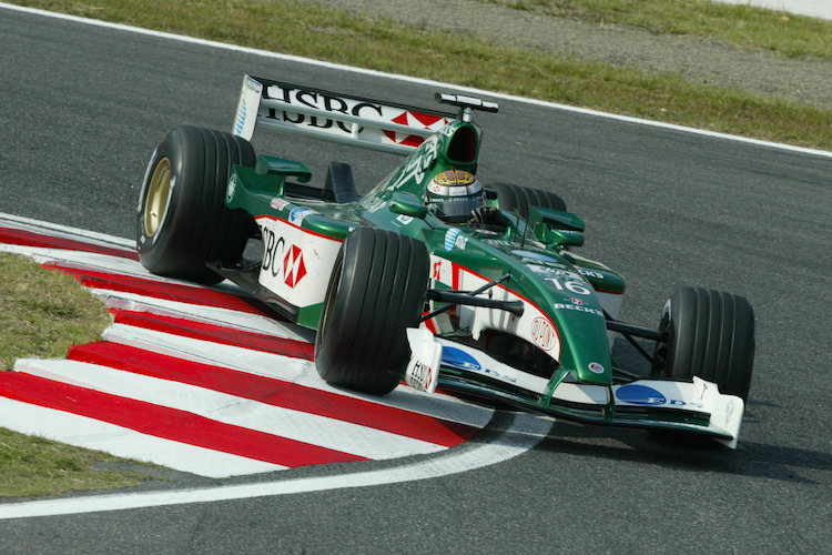 Jaguar, weniger erfolgreich, 2002 in der Formel 1