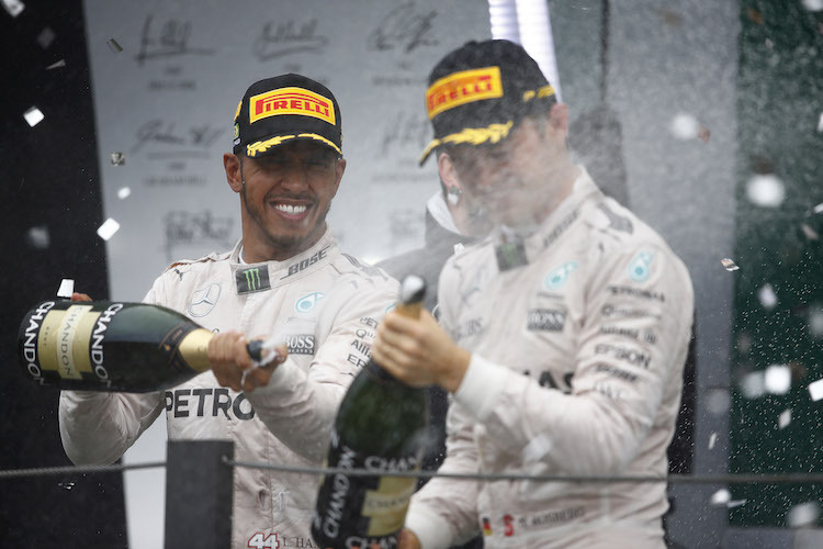 Nico Rosberg sagt über Lewis Hamilton: «Ich werde immer viel Respekt für ihn haben»