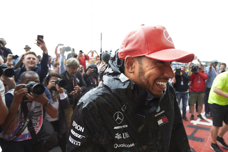 Lewis Hamilton erstaunte zum Schluss des Grossbritannien-GP alle Experten