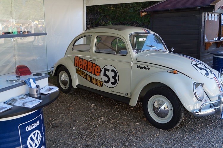 Auch Herbie durfte nicht fehlen ...