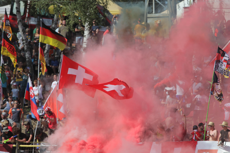 Schweizer Fans in Loket