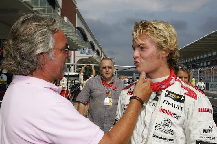 Keke und Nico Rosberg 2005