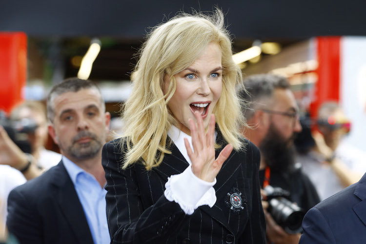 Schauspielerin Nicole Kidman zu Gast beim GP
