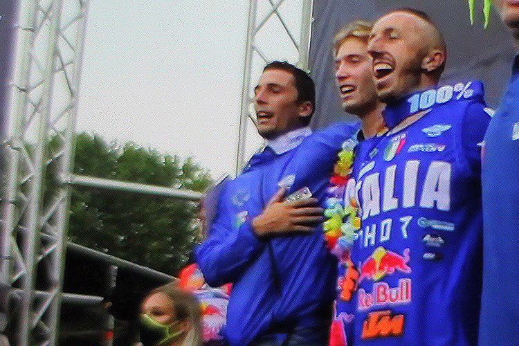 Team Italien gewann das Motocross der Nationen 2021
