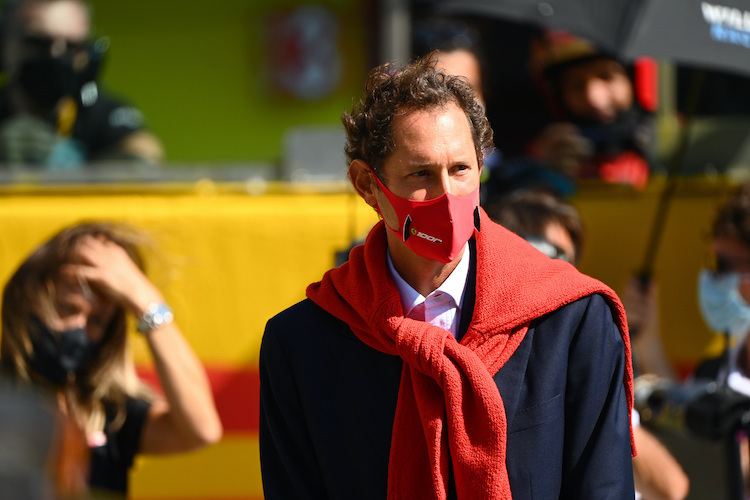 Ferrari-Chef John Elkann bleibt zuversichtlich