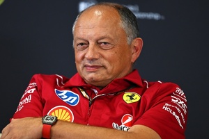 Ferrari-Teamchef Fred Vasseur)