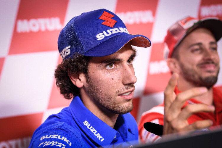 Alex Rins will ein gutes Ergebnis beim Suzuki-Heimrennen