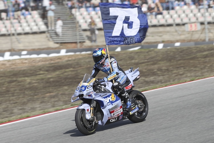Sieger im Sprint, Zweiter im Großen Preis von Portugal: Alex Marquez