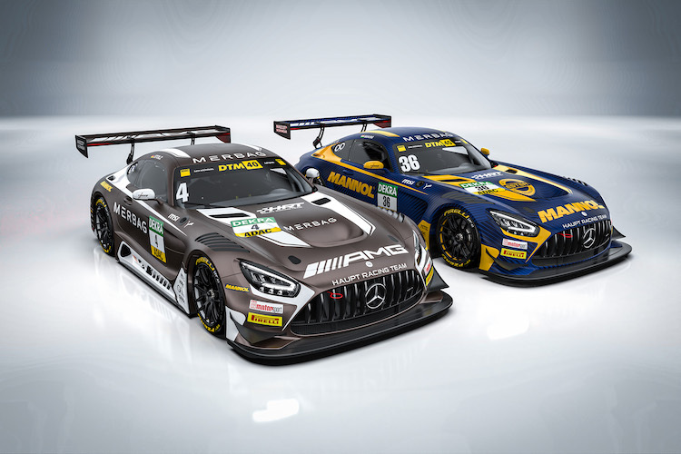 Die beiden HRT Mercedes-AMG GT3