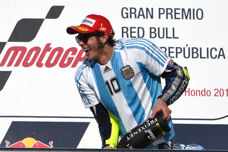 Valentino Rossi 2015 in Argentinien