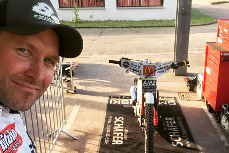 Martin Smolinski lässt die Bikes vorerst in der Box