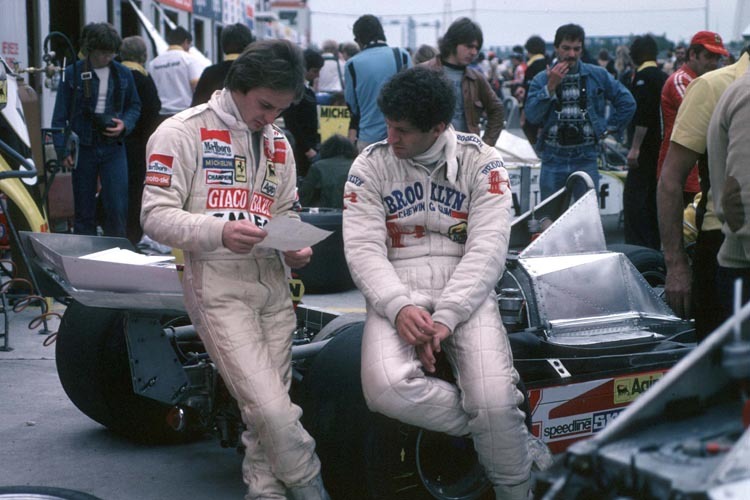 Teamgefährten, die sich verstanden: Jody Scheckter und Villeneuve