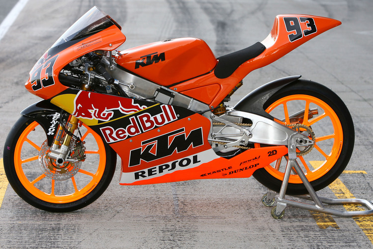 Wer erinnert sich noch? Die KTM 125 von Marc Márquez 2008