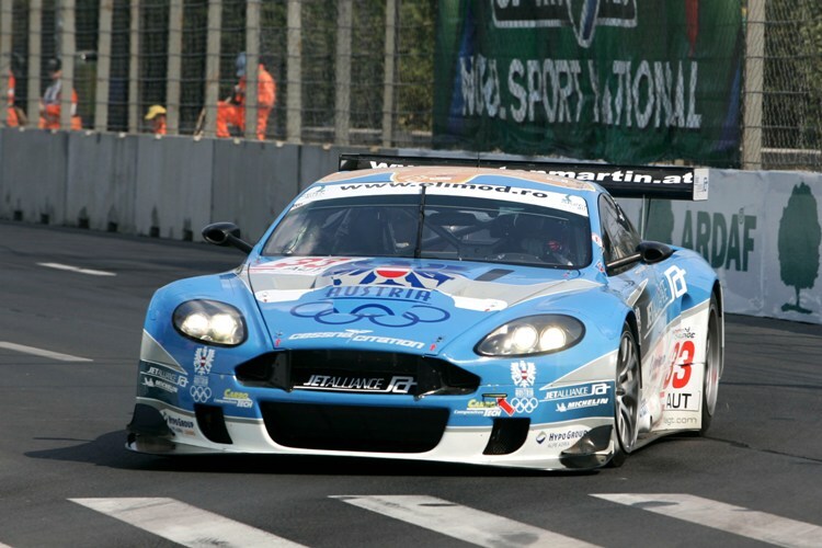 Bild der Vergangenheit: Jetalliance Aston Martin in Bukarest 