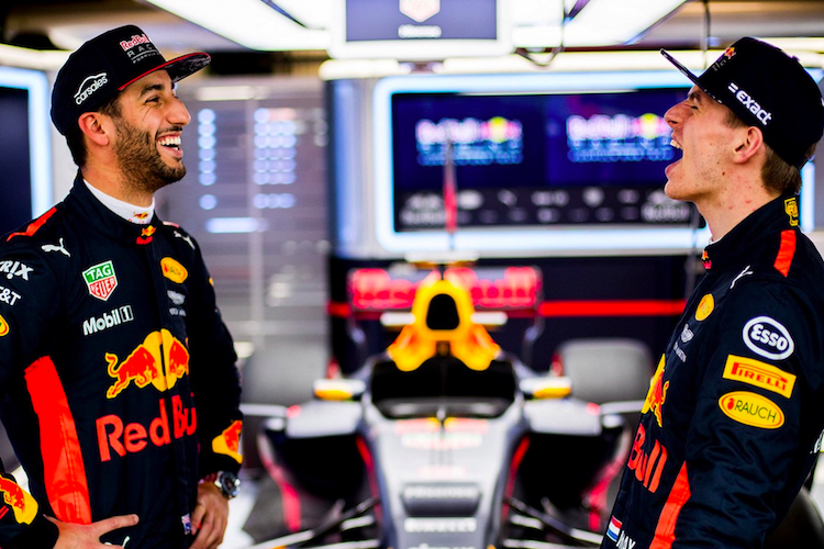 Daniel Ricciardo und Max Verstappen: Alles wieder gut