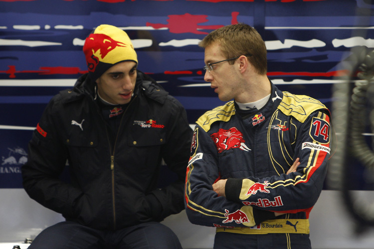 Die beiden Séb von Toro Rosso, Buemi und Bourdais.