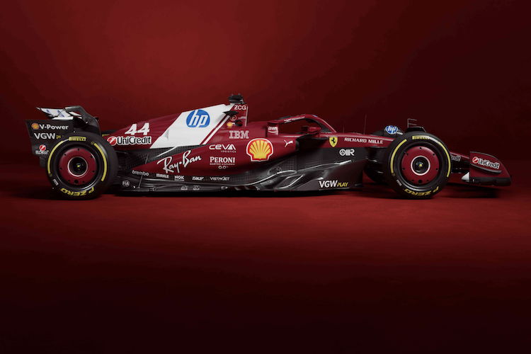 Ferrari hat den SF-25 gezeigt