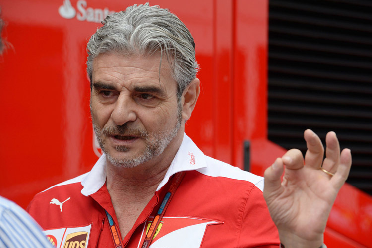 Maurizio Arrivabene: «Nimmt man das Rennen in Ungarn zum Beispiel, dann sieht man, dass wir dort sehr viel schneller als Red Bull Racing waren»
