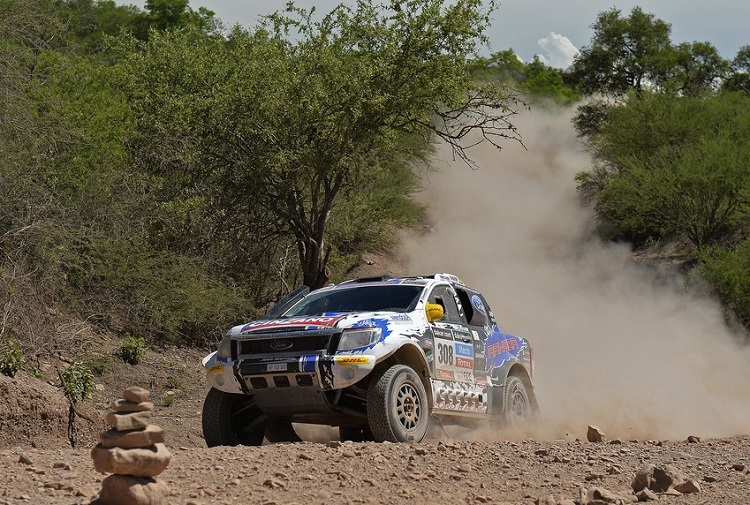 Der Ford Ranger bei der Rallye Dakar