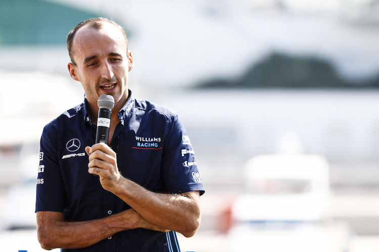 Robert Kubica 2018 in Abu Dhabi