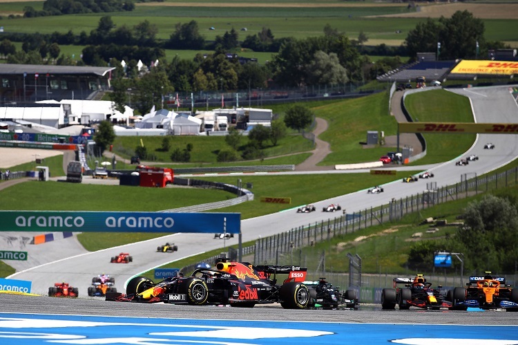 Highlight der österreichischen Motorsport-Saison: Formel 1 am 4. Juli 2021 am Red Bull Ring