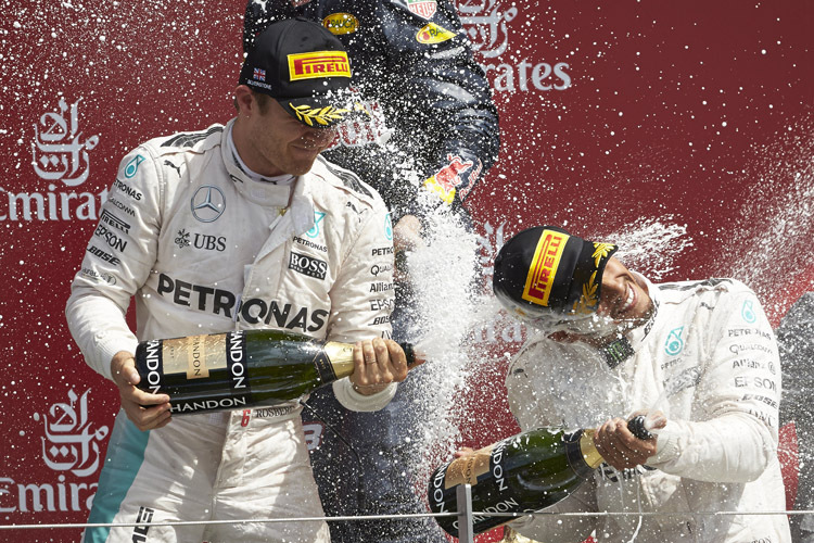 Lewis Hamilton will auf dem Podest keine Buhrufe hören – auch nicht gegen seinen Titelkontrahenten Nico Rosberg