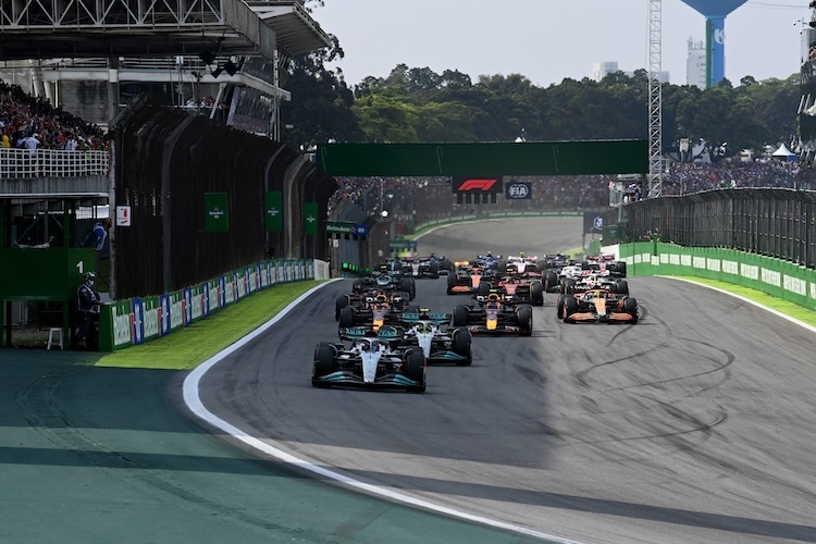 Die Formel 1 fährt in Brasilien