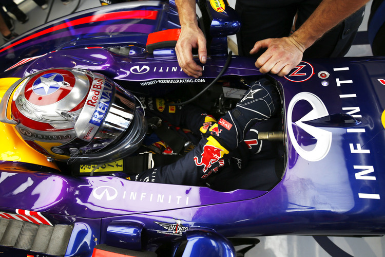 Vettel in Texas 2014: Wie Captain America