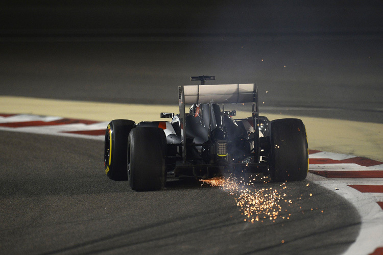 Adrian Sutil im Bahrain-GP: Viele Funken, keine Punkte