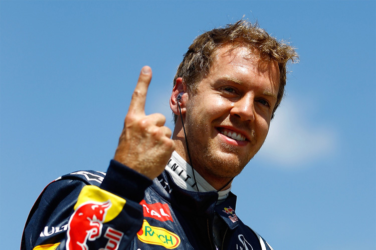 Sebastian Vettel ist erleichtert