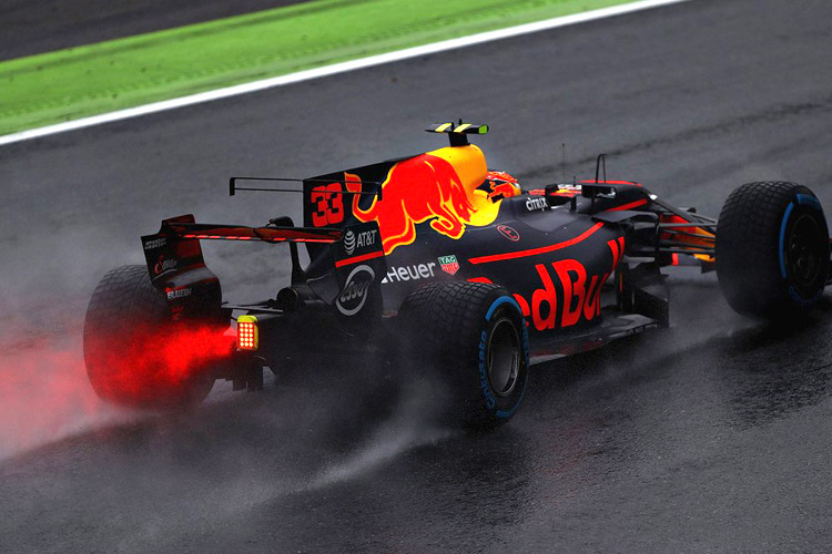 Max Verstappen in Monza