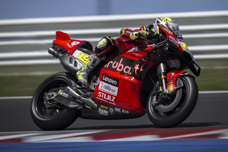 Alvaro Bautista während des MotoGP-Tests im Juni