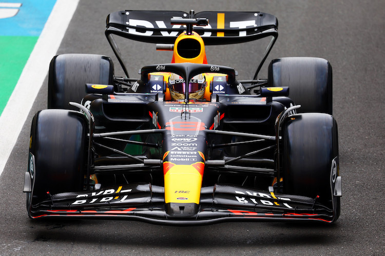 Daniel Ricciardo drehte beim Reifentest in Silverstone 110 Runden
