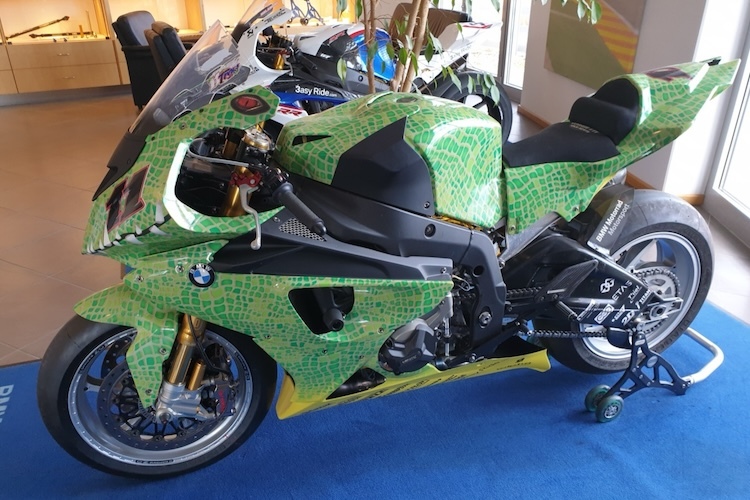 Die Krokodil S1000RR von Troy Corser