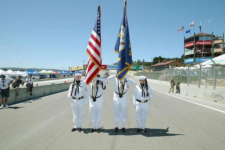 Laguna Seca: Patriotismus ist in den USA etwas völlig normales