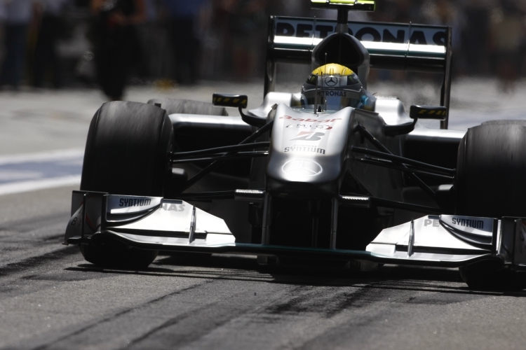 Rosberg haderte als Fünfter mit Reifenverschleiss