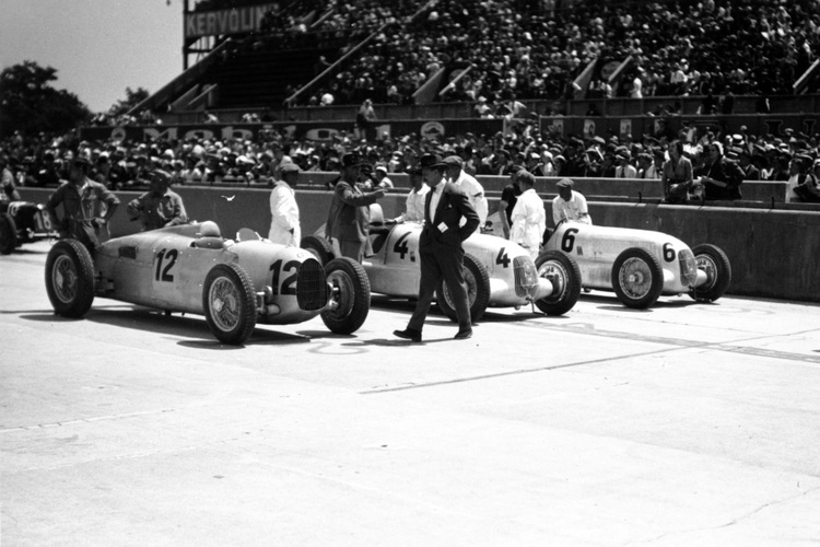 GP Frankreich 1935 mit Bernd Rosemeyer & Co