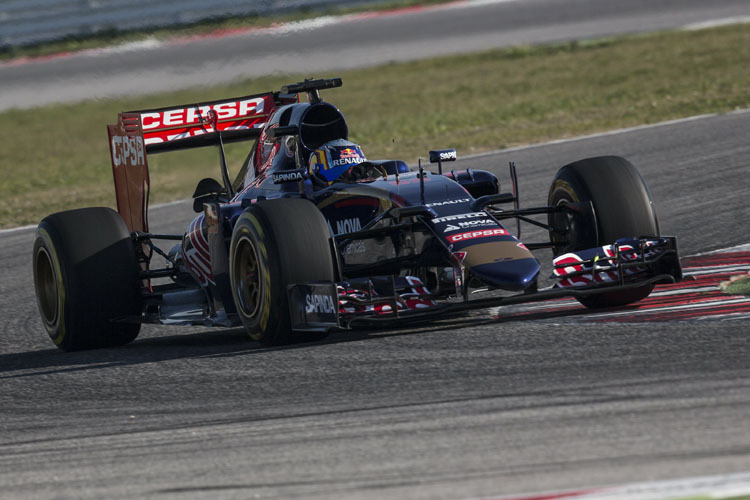 Carlos Sainz durfte den Toro Rosso STR10 in Misano auch ausfahren